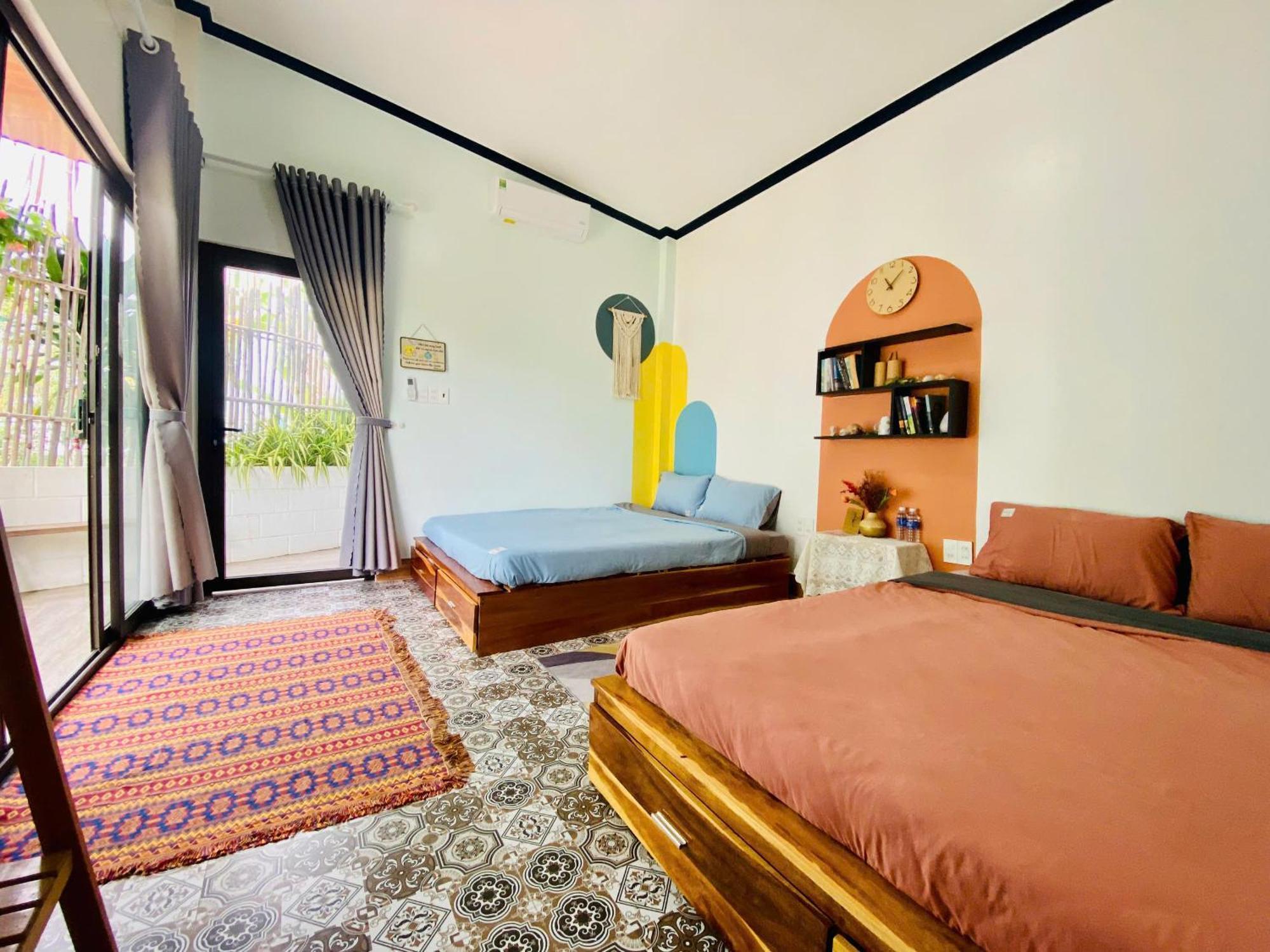 Gio Homestay And Coffee Ap Khanh Phuoc الغرفة الصورة